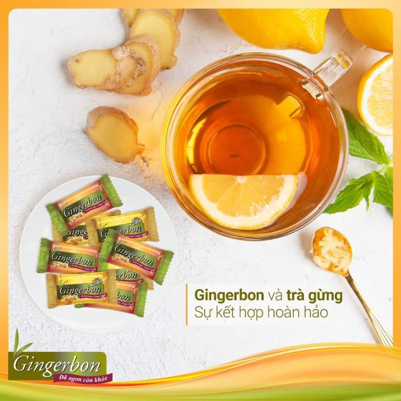 Kẹo gừng dẻo Gingerbon 150g