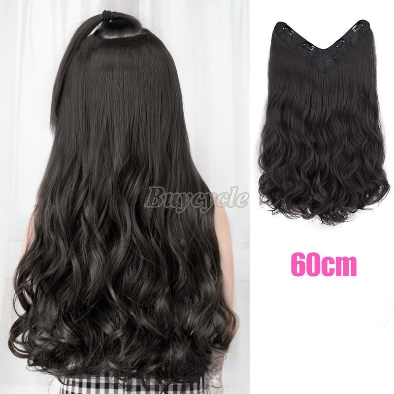 Tóc Giả Nối Dài Kiểu Kẹp 4 Cái Thời Trang