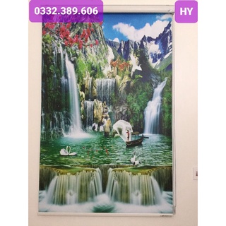 Rèm in tranh; Rèm trang trí .