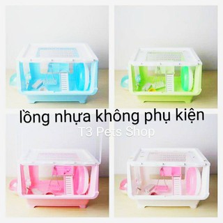 lồng nhựa không phụ kiện [ CÒN 1 CÁI HỒNG]
