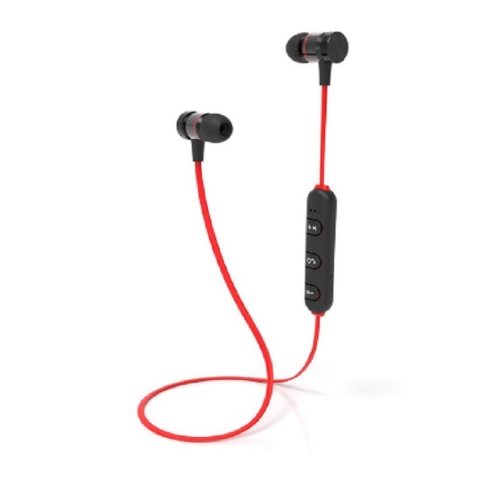Tai Nghe Không Dây Bluetooth Thể Thao Hai Đầu Nam Châm Có Đàm Thoại M5 Âm Thanh, Bass Cực Chất