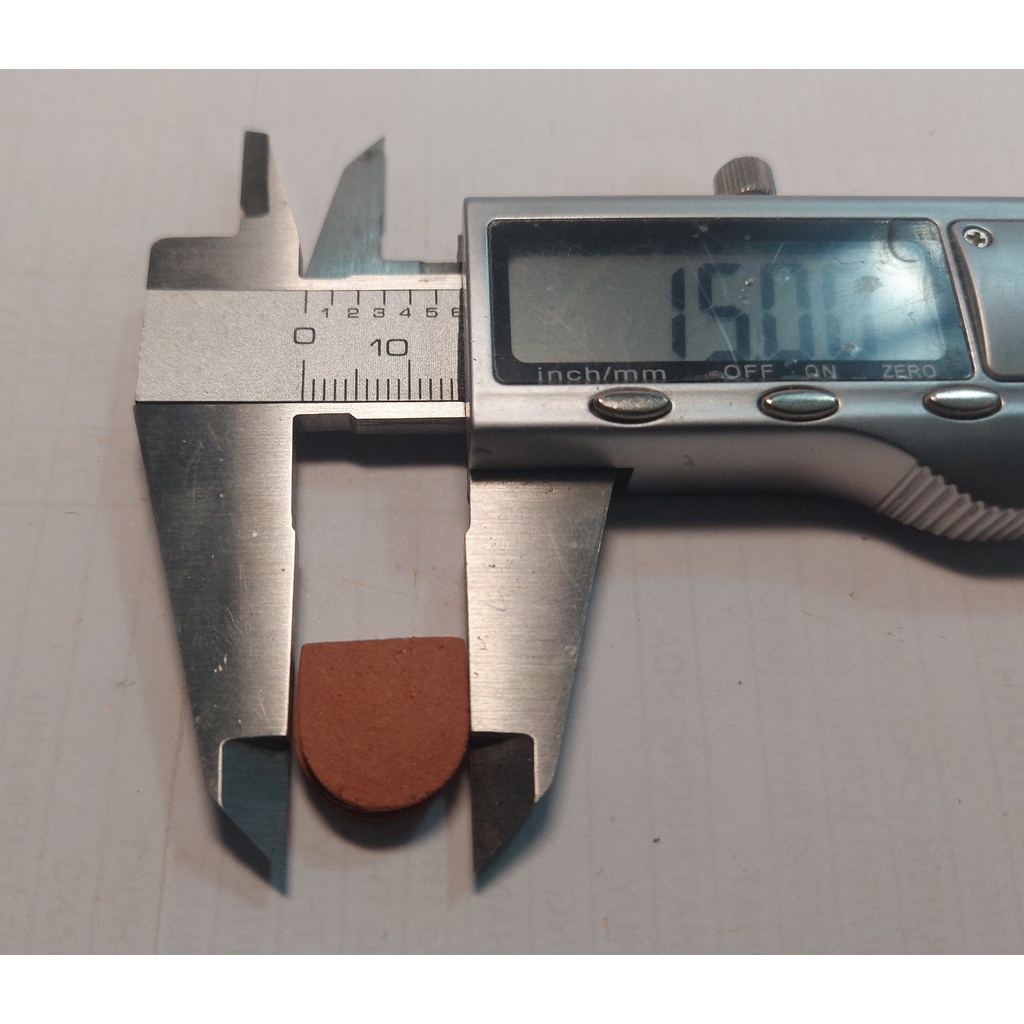 100 viên - NGÓI TRÒN Mini 1/10, 1/20, Gạch Ngói Đất Sét Nung Mô Hình, Tiểu Cảnh