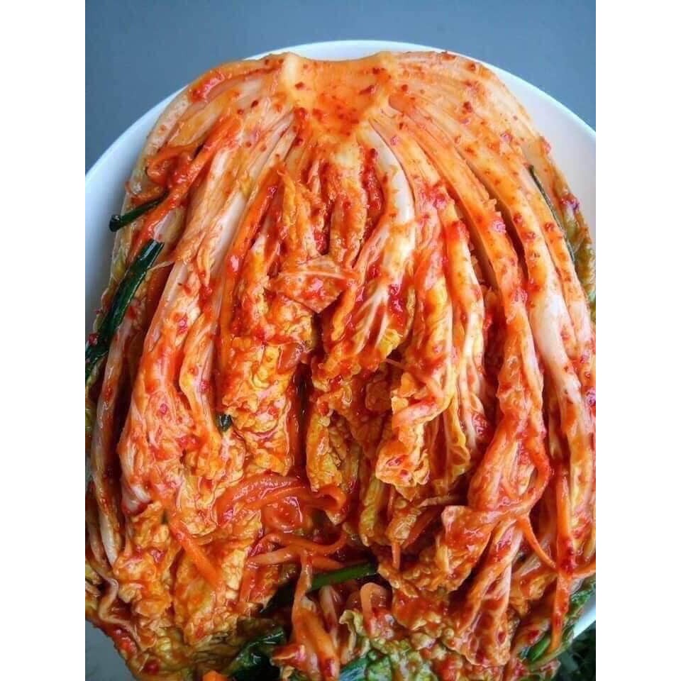 Kim chi hàn quốc thùng xanh, Kim chi 10kg thùng to cho nhà hàng - 김치