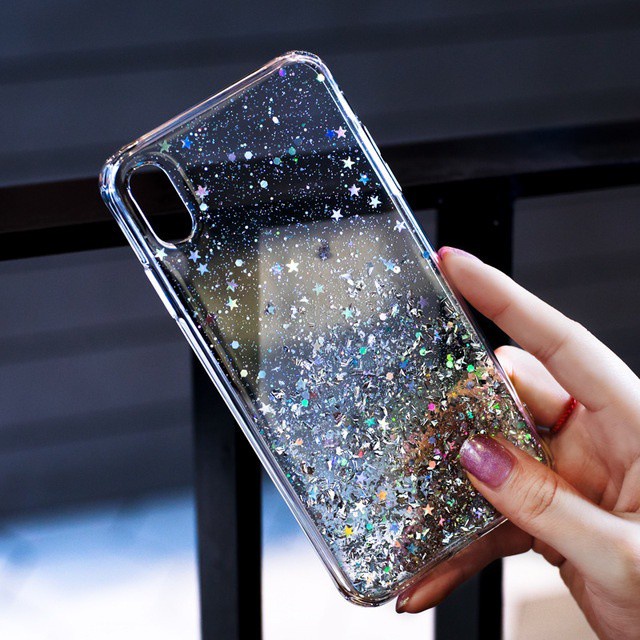Ốp Lưng Kim Tuyến Trong Cho Điện Thoại Samsung Galayx A50 S50S A30S A20 A30 A10 A20S A10S Note 9 8 S9 S8 Plus