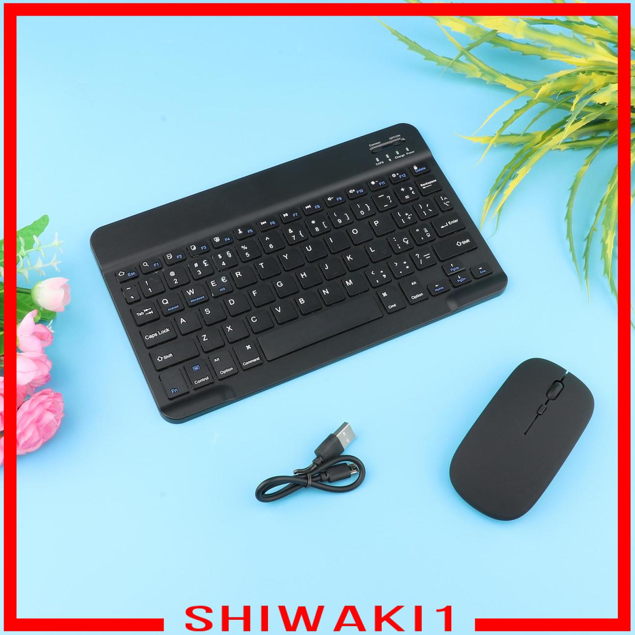 Bàn Phím Bluetooth Và Chuột 78 Phím Shiwaki1 Chuyên Dụng Cho Laptop