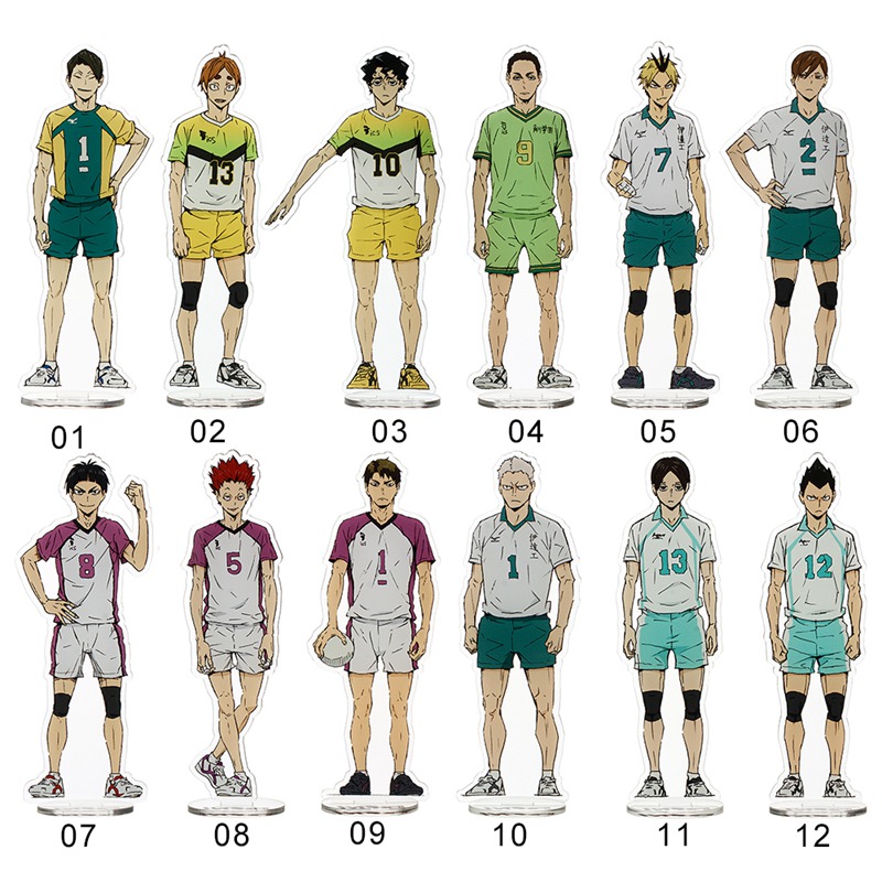 Mô Hình Nhân Vật Haikyuu Bằng Nhựa Acrylic Đẹp Mắt