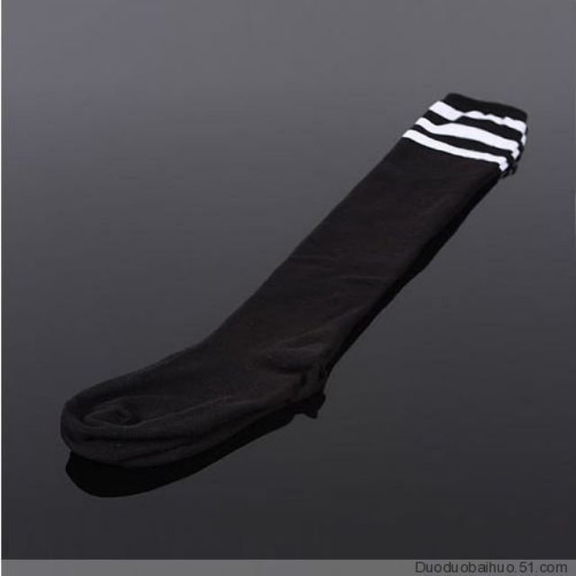 Vớ đùi phối hai màu thời trang