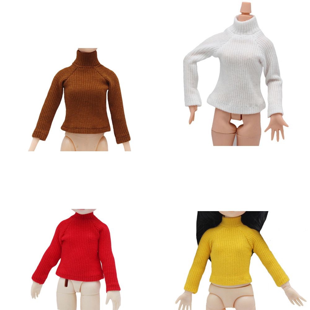 Búp Bê Mặc Áo Sweater Dệt Kim 11.8 Inch Giữ Ấm Màu Sắc Tươi Sáng Dành Cho Búp Bê