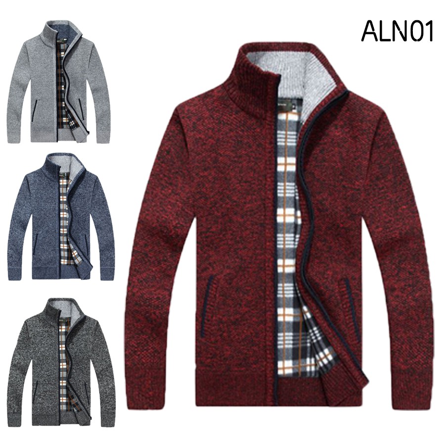 Áo len lót nỉ giữ nhiệt cực tốt ALN01 - ẢNH THẬT PHÍA SAU