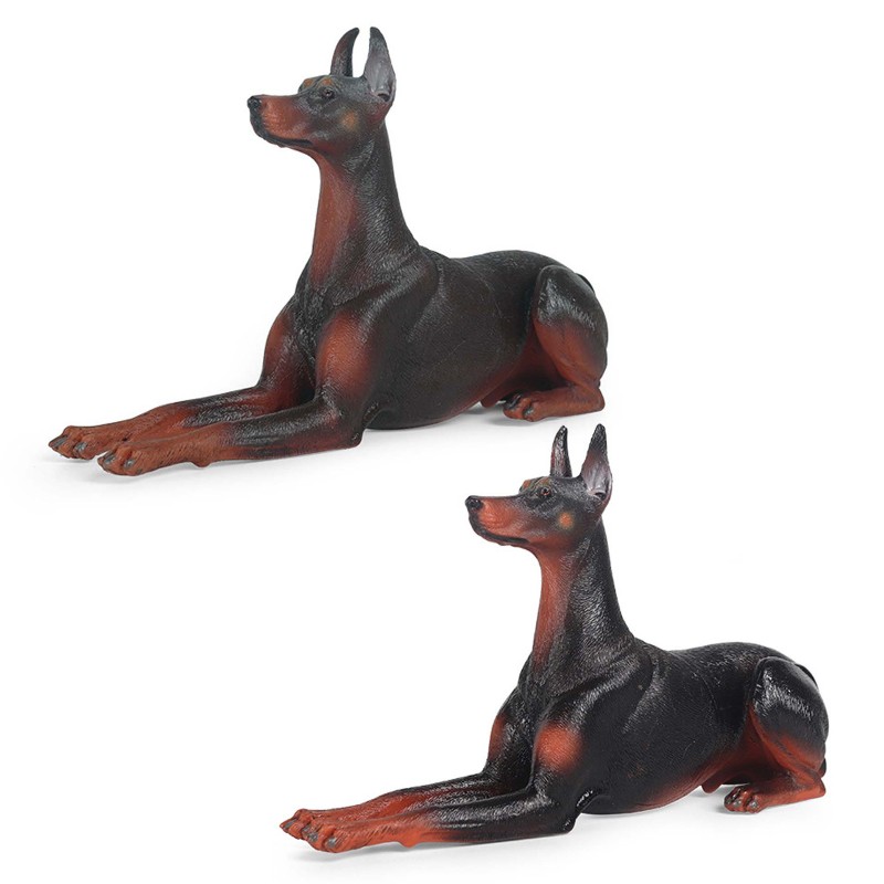 Đồ Chơi Mô Hình Tĩnh Chó Dobermann
