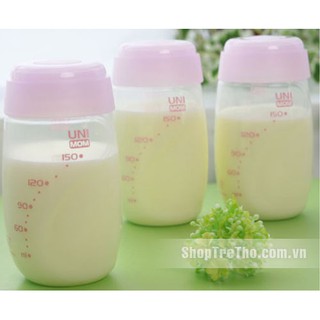 [ Combo Túi giữ nhiệt + 2 thanh đá khô + 2 bình trữ sữa unimom ], túi giữ nhiệt, đá khô, bình trữ sữa