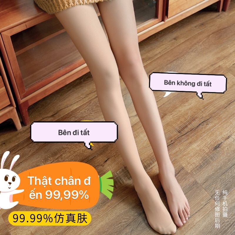 Quần Tất Nữ Che khuyết điểm, con ong siêu dai trống trầy xước thật chân.