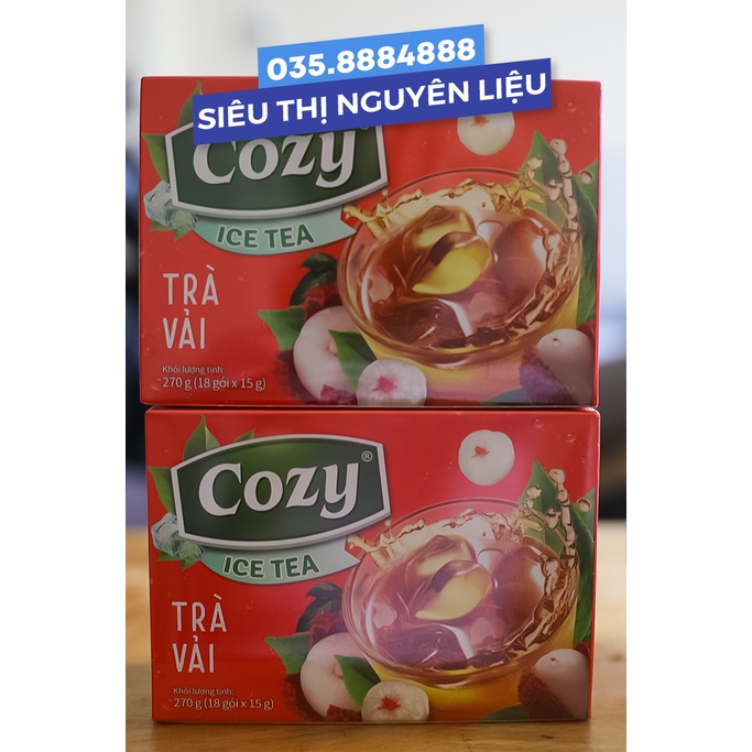 Trà Cozy hoà tan - Cozy ice Vải