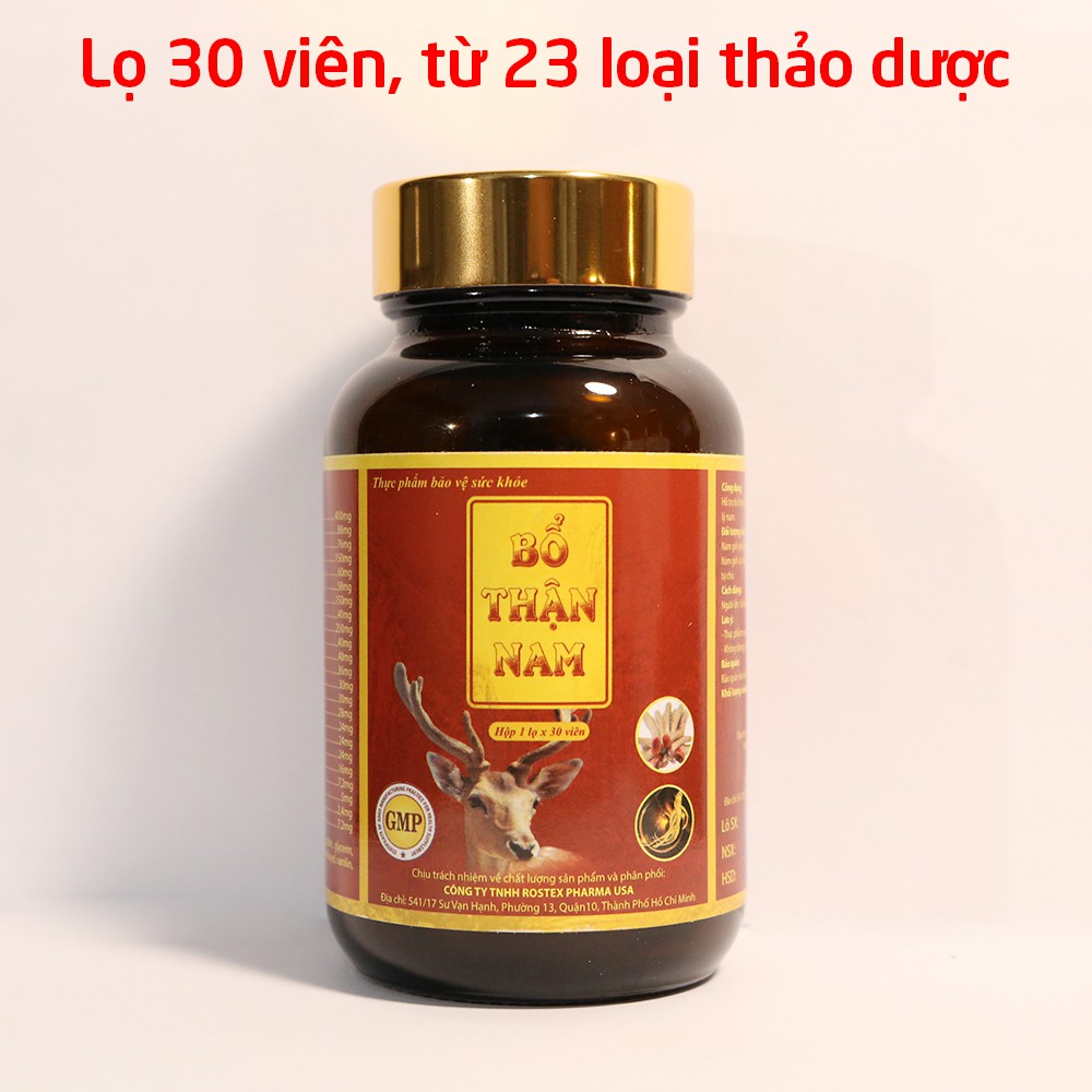 Viên Bổ Thận Nam bổ thận tăng cường sức khoẻ nam giới