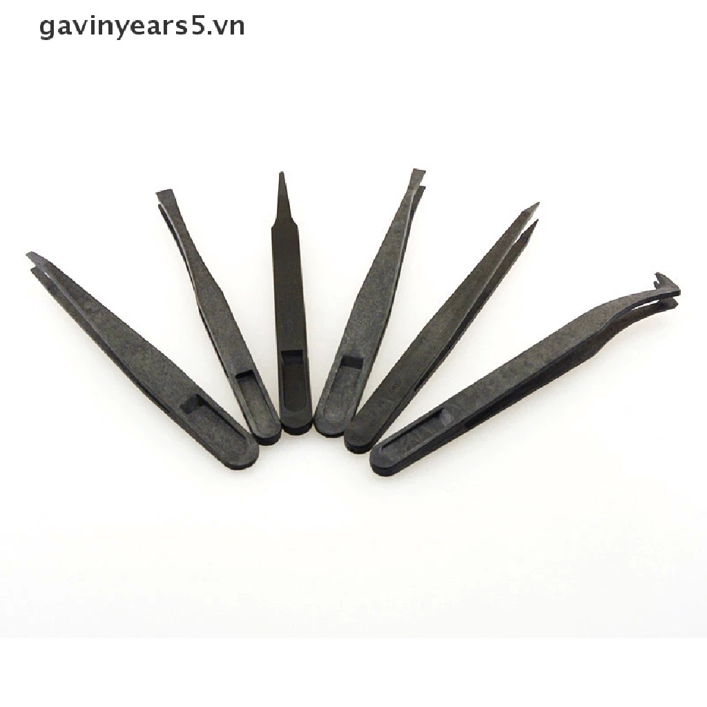 Nhíp Nhựa PPS + Sợi Nhựa Màu Đen Kích Thước Tổng Thể: Aptx. 12X1.1X1.4Cm / 4.7