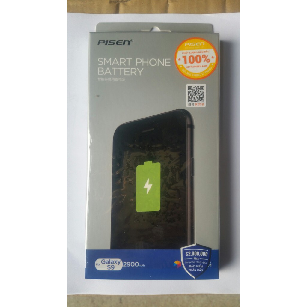 pin Pisen Samsung Galaxy S9 - Chính Hãng