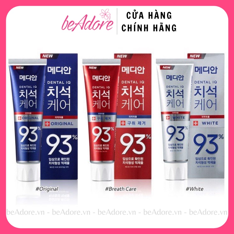 Kem Đánh Răng Median Dental IQ 93% Breath Care 120G