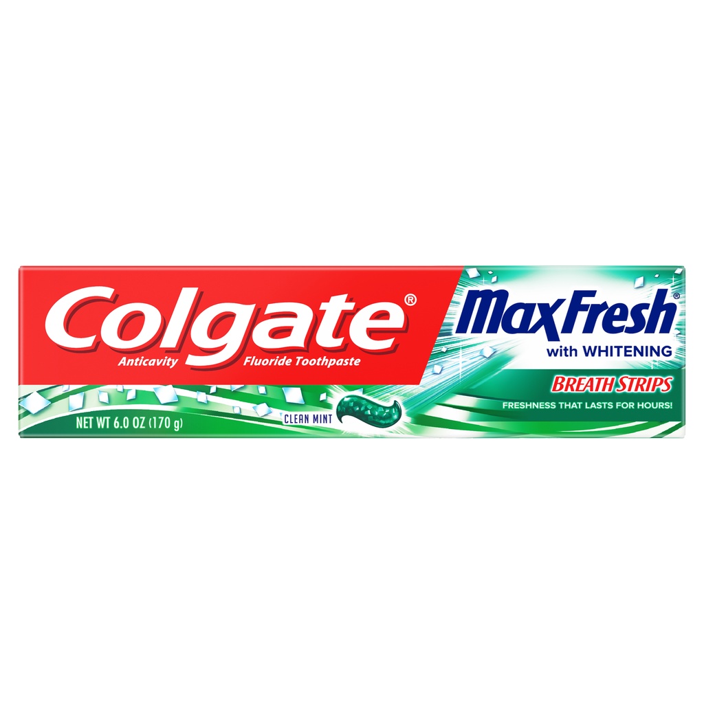 Kem đánh răng thơm miệng COLGATE Maxfresh xanh lá 170g (Kem đánh răng Thái Lan)