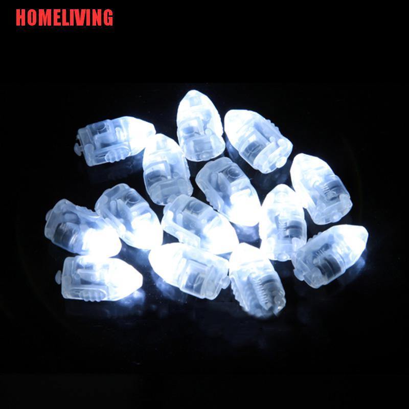 Bộ 10 Bóng Đèn LED Trắng Dùng Trang Trí Tiệc Cưới