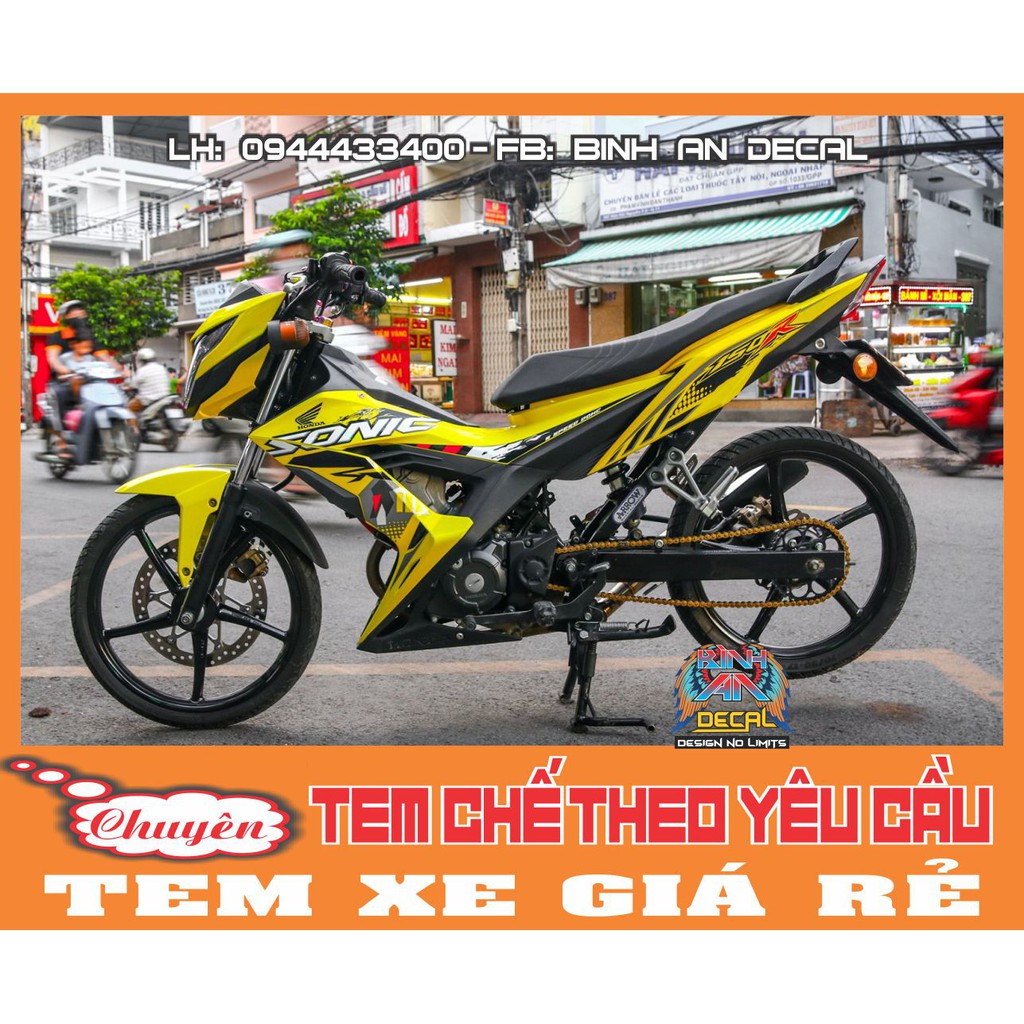 Tem rời SONIC 150