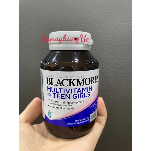 VITAMIN TỔNG HỢP CHO TEENBOYS VÀ TEENGIRL BLACKMORES (MULTIVITAMIN FOR TEENGIRLS AND TEENBOYS)