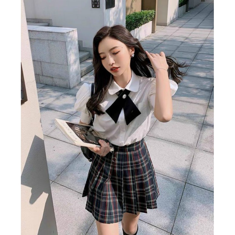 Sơ mi tay phồng DC