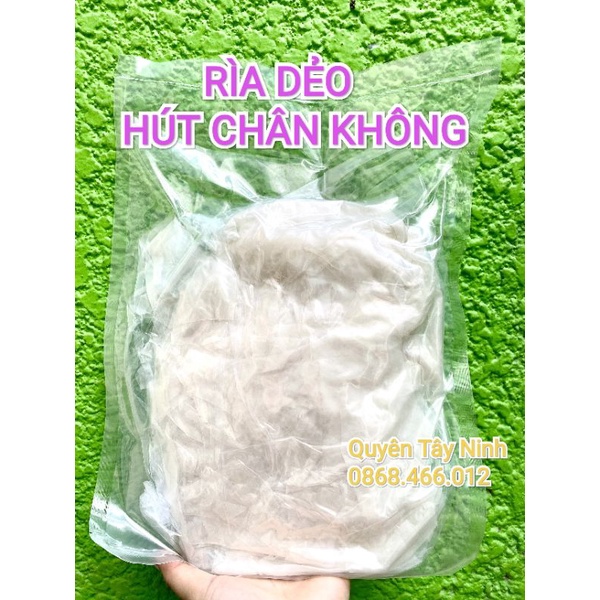 1KG RÌA DẺO PHƠI SƯƠNG DÙNG TRỘN MỠ HÀNH, SATE TẮT.