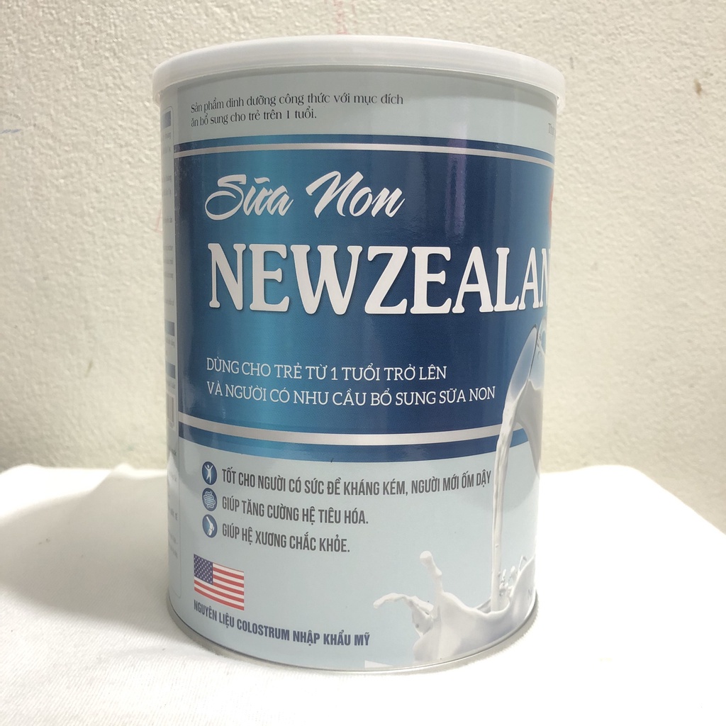 Sữa Non New Zealand Giúp Phát Triển Chiều Cao Tăng Cân Nặng Phát Triển Trí Não Trẻ Nhỏ Hộp 900gr