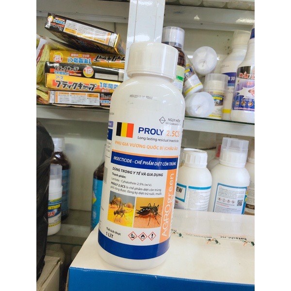 Thuốc đặc trị ruồi, thuốc diệt muỗi PROLY 2.5CS - Chai 1000ml