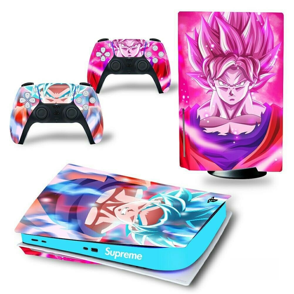 Miếng dán trang trí skin ps5 chủ đề Dragon Ball