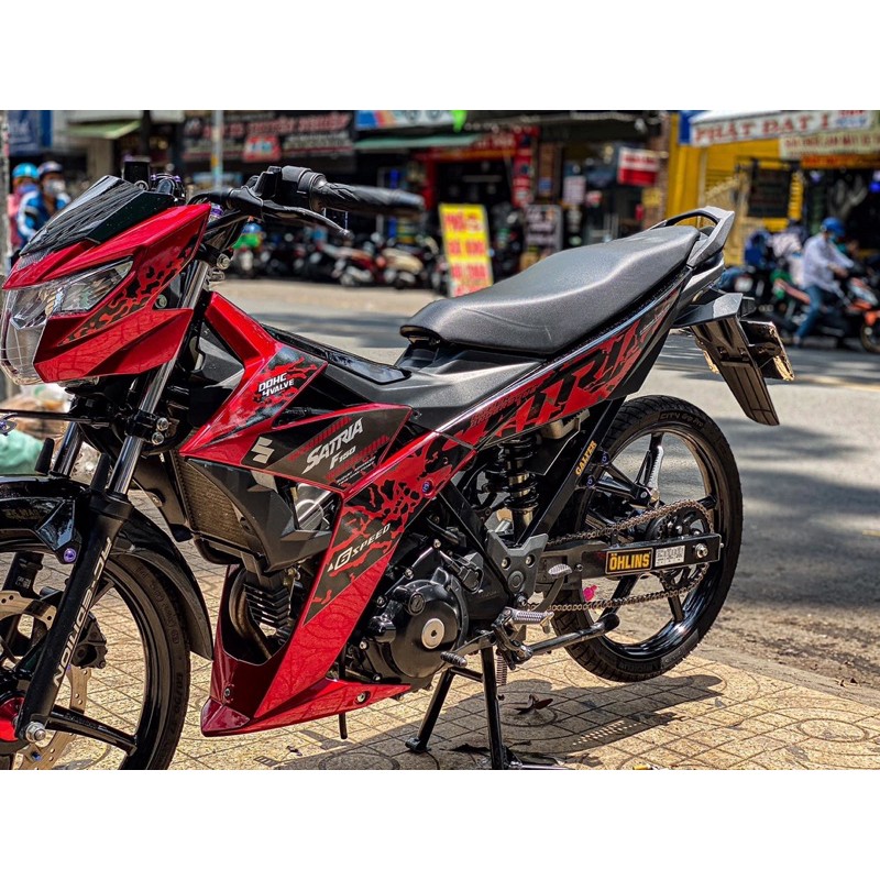 Tem rời Raider Candy đỏ đen -1