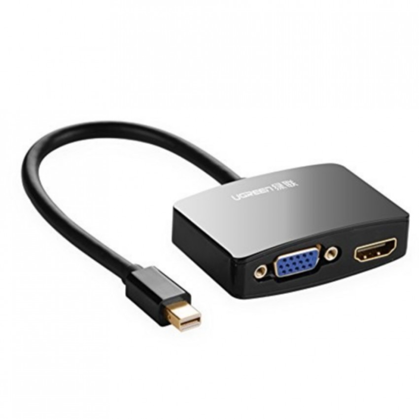 Cáp chuyển đổi Mini DisplayPort to VGA + HDMI chính hãng Ugreen 10439