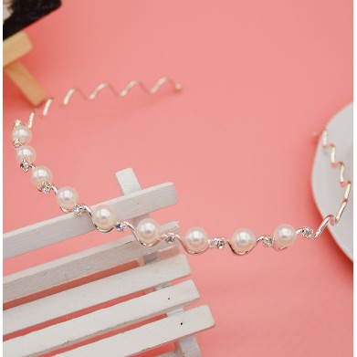 Bờm Sóng Tiểu Thư Đính Hạt Điệu Đà