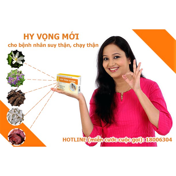 Ích Thận Vương - Hỗ trợ kiểm soát các triệu chứng và biến chứng của suy thận và bảo vệ thận (Hộp 30 viên)