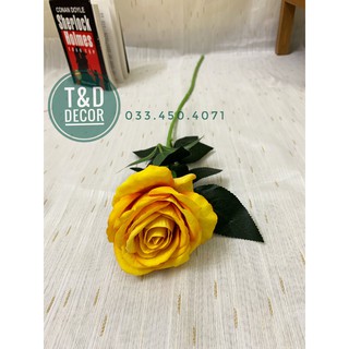 Hoa hồng nhung- hoa giả decor