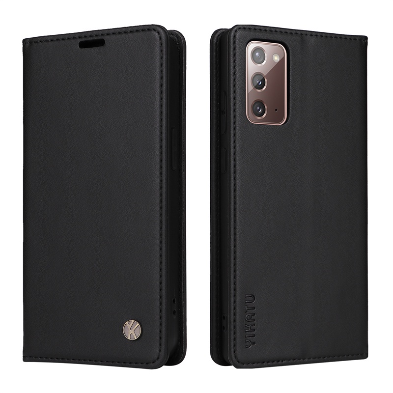 Ốp Điện Thoại Da PU Nắp Gập Từ Tính Kiểu Ví Sang Trọng Cho Samsung Galaxy Note20 Ultra Note10 + Note10 S10 Lite Note9 A30 A20 A10 M10