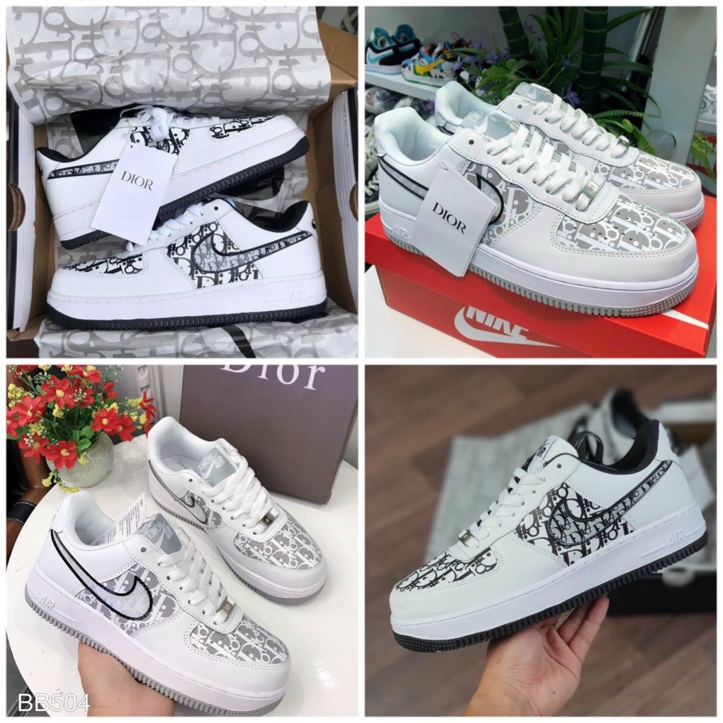 Giày thể thao AF1 dior, Giày sneaker Force NI.KE DIO nam nữ Hot trend Full Box Bill