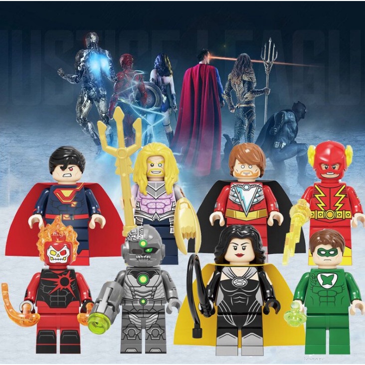 Đồ chơi lắp ráp nhân vật The Crime Syndicate KF6104