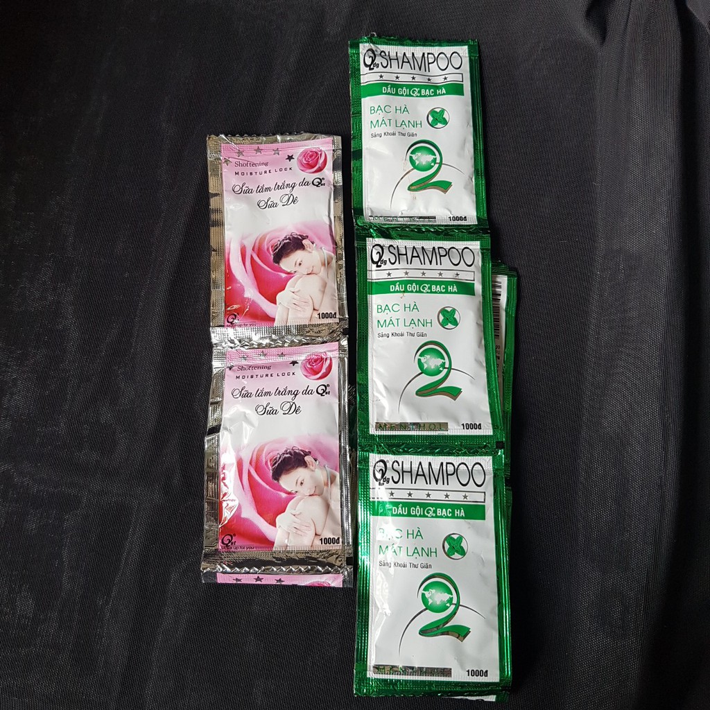 10 DÂY SỮA TẮM HOA HỒNG DÀNH CHO NHÀ NGHỈ KHÁCH SẠN 1 DÂY 10 GÓI | BigBuy360 - bigbuy360.vn