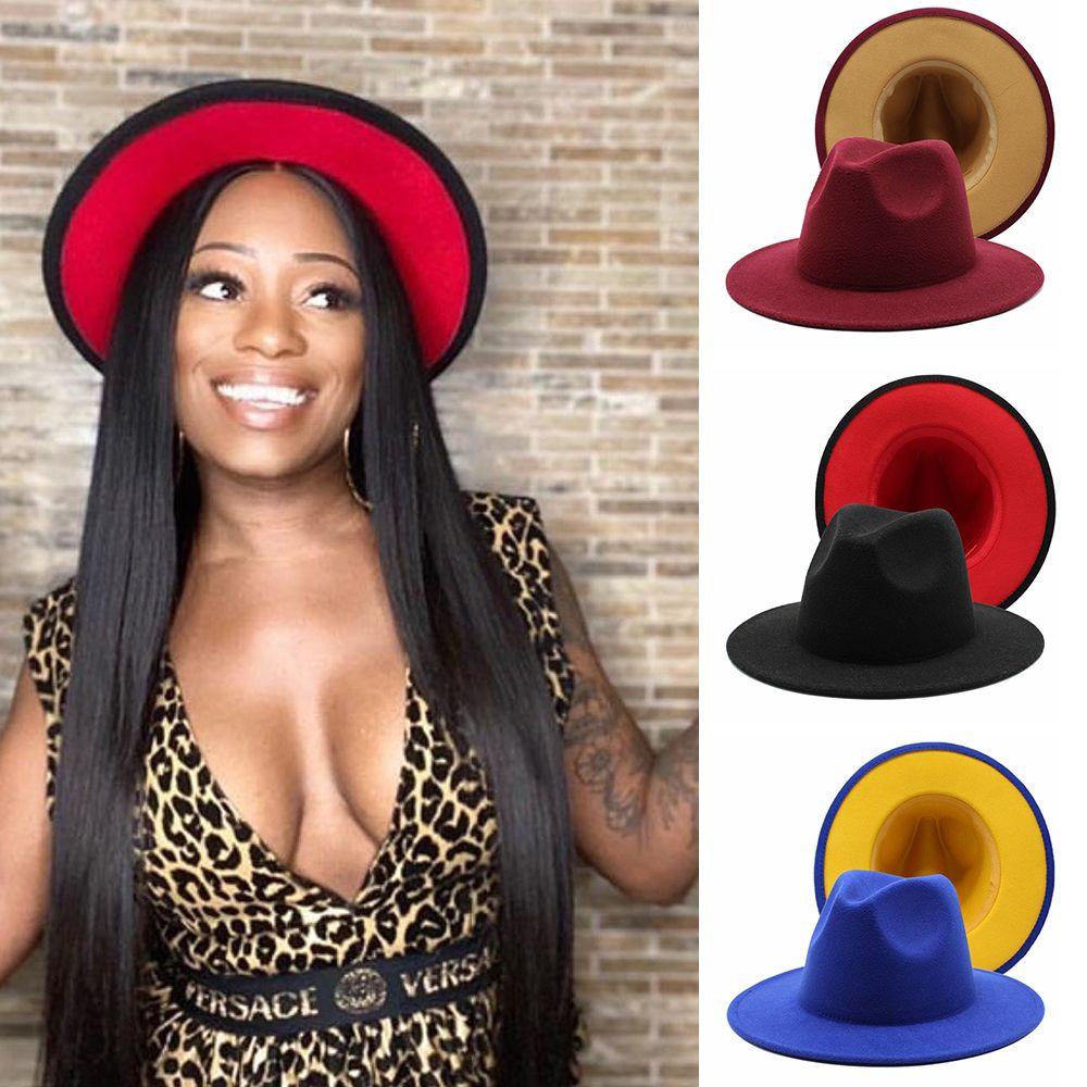 Mũ Fedora Vành Rộng Điều Chỉnh Được Kích Cỡ Được Cho Nữ