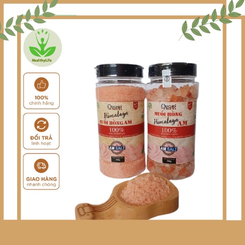 Muối hồng himalaya organic nhập khẩu pakistan hỗ trợ thải độc cơ thể nhiều size - Siêu thị thực dưỡng