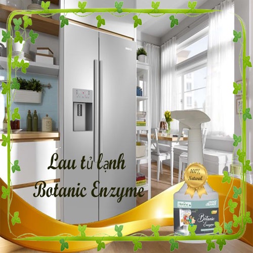 Lau tủ lạnh Botanic enzyme 500ml