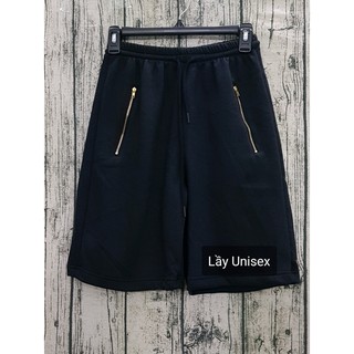 Quần Short thụng phối zip túi