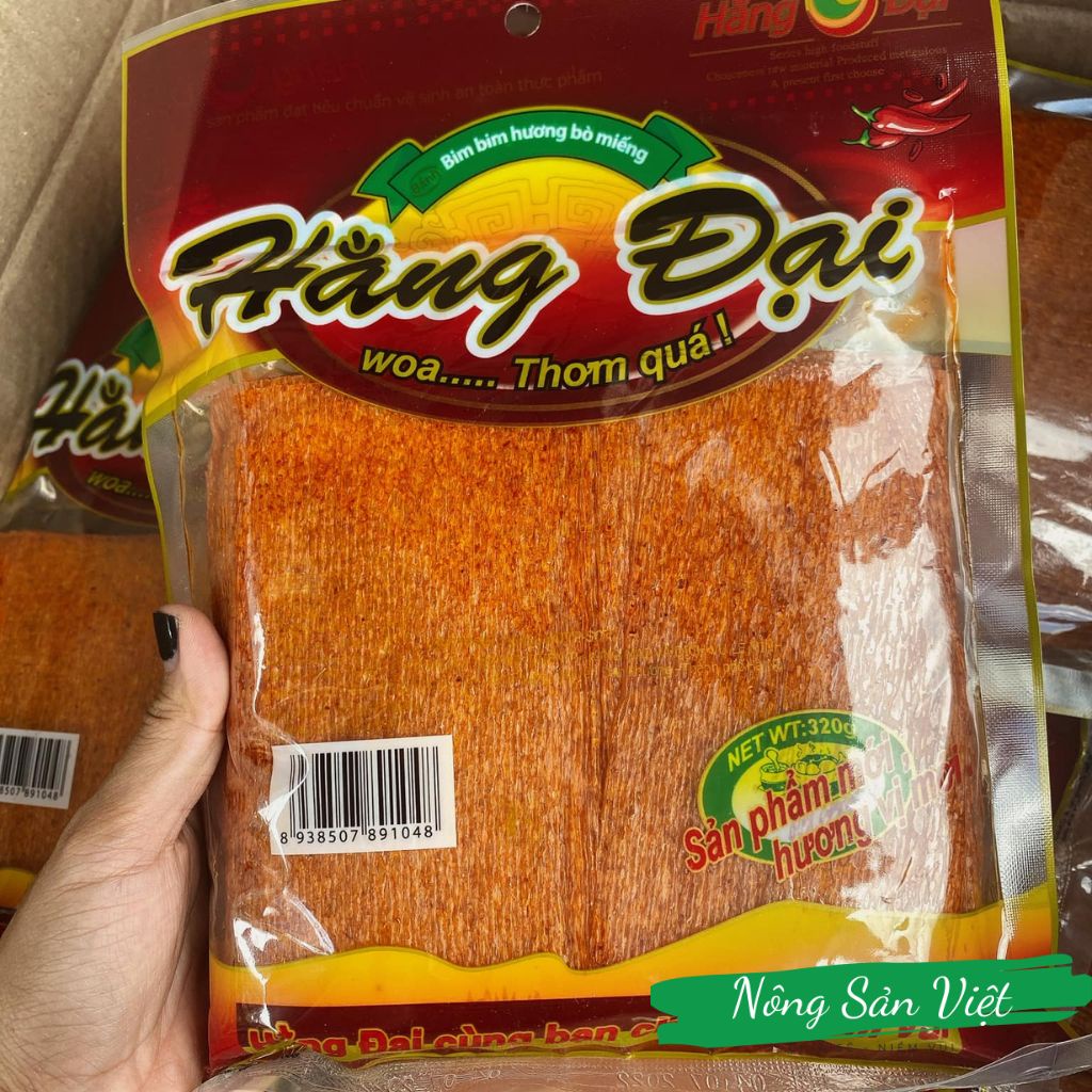 Bim bim bò miếng Hằng Đại bò miếng hương vị tuổi thơ thơm ngon đặc biệt - 04100253