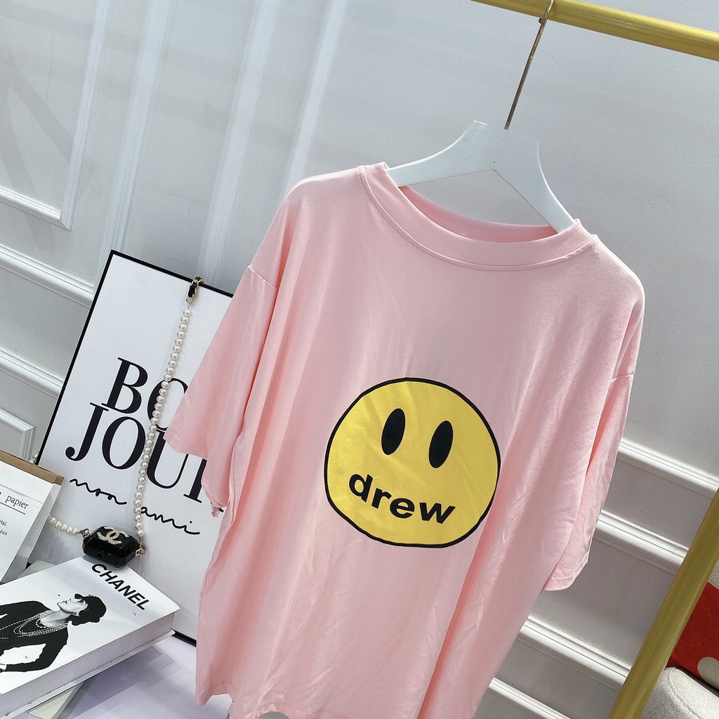 Áo Thun unisex mặt cười DRE.W hot trend