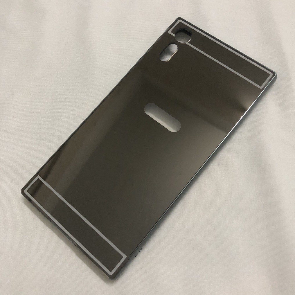 Sony XZ XZS - Ốp lưng điện thoại tráng gương viền kim loại