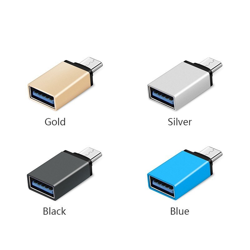USB OTG chân Type C, Cổng chuyển USB cho điện thoại, laptop chân Type C - Beetech