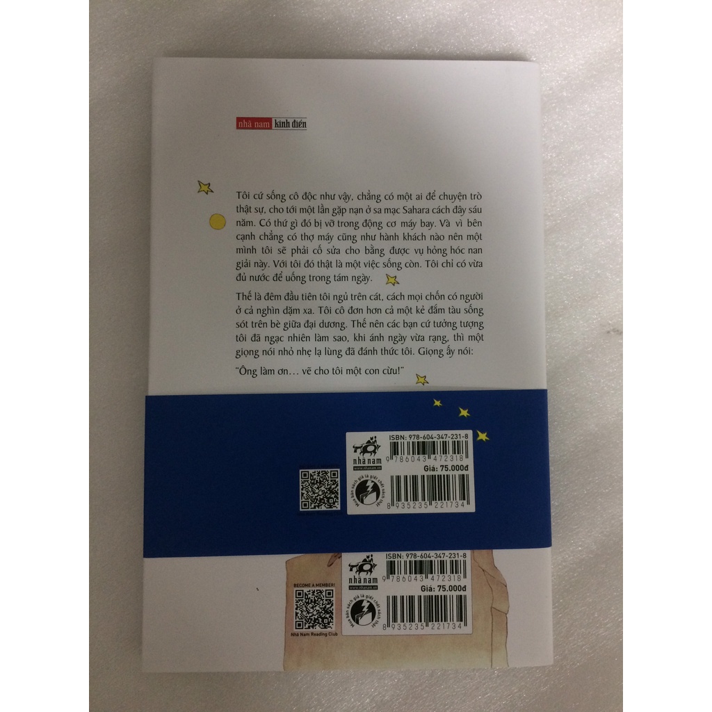 Sách - Hoàng tử bé - Tái bản 2022