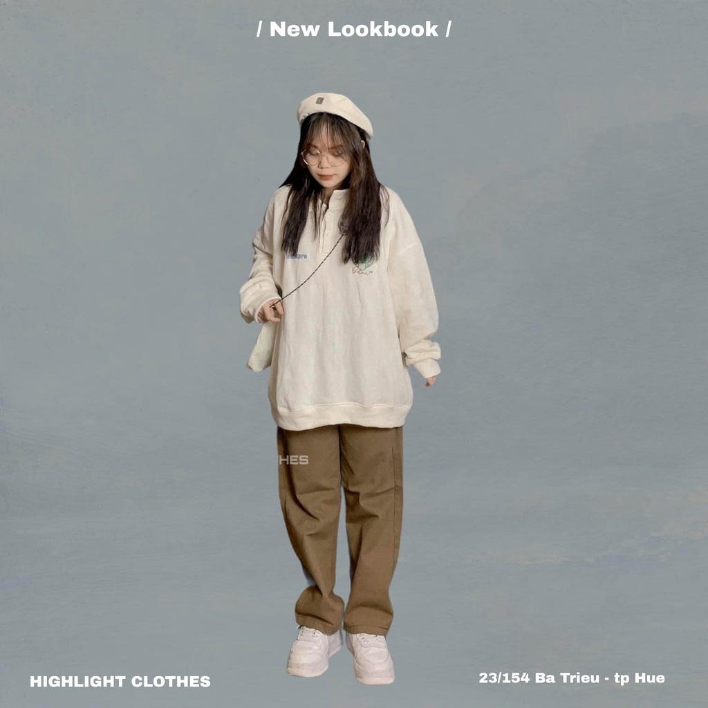 [Mã SRBACK010912 hoàn 20K xu đơn 50K] ÁO POLO SWEATER NỈ CÓ CỔ FORM RỘNG UNISEX NAM NỮ | BigBuy360 - bigbuy360.vn