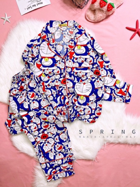 Bộ Pizama Tay Dài Quần Dài | BigBuy360 - bigbuy360.vn